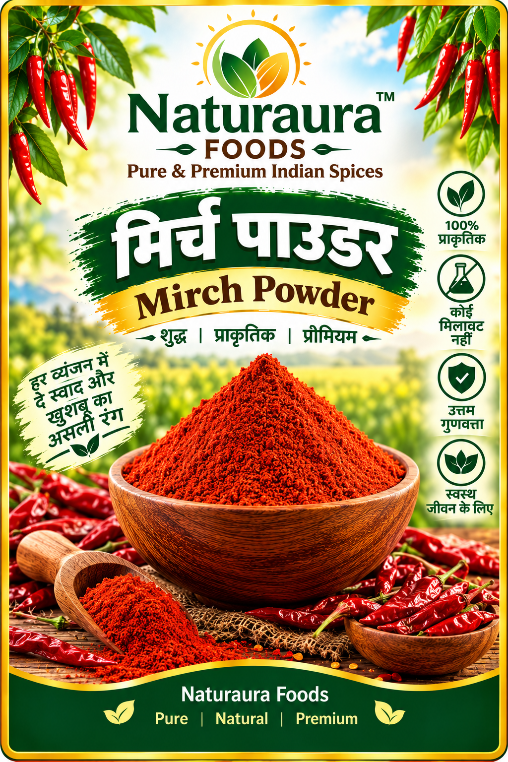 Premium Red Chilli Powder 250G
