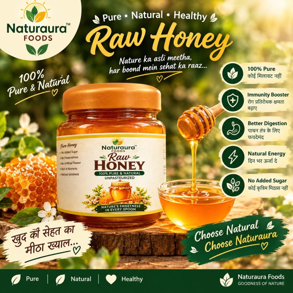 Raw Honey 50G X 4