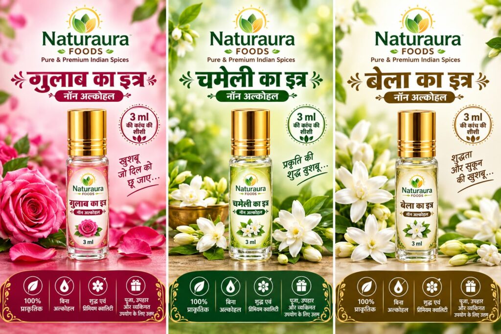 Rose Attar 3ML X 6